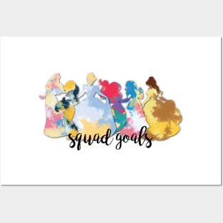 Squad Goals Posters and Art